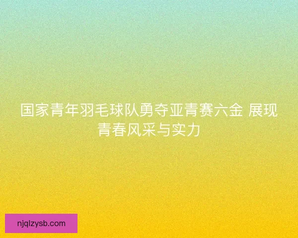国家青年羽毛球队勇夺亚青赛六金 展现青春风采与实力